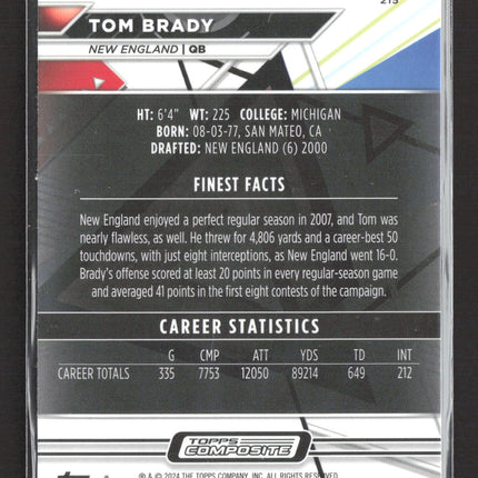 2024 Topps Composite Finest Tom Brady #215