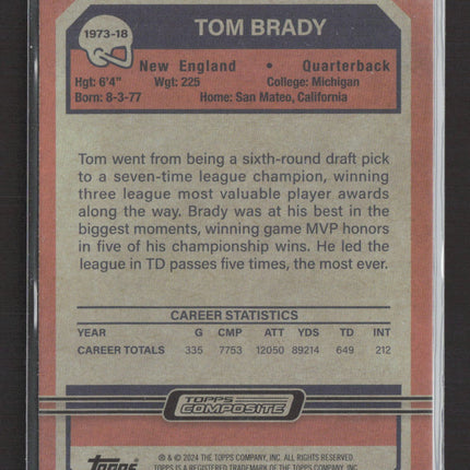 2024 Topps Composite Tom Brady #1973-18