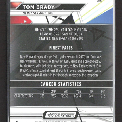 2024 Topps Composite Finest Tom Brady #215