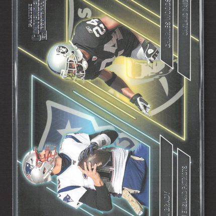 2023 Panini Contenders Football Charles Woodson Tom Brady #CS-BW