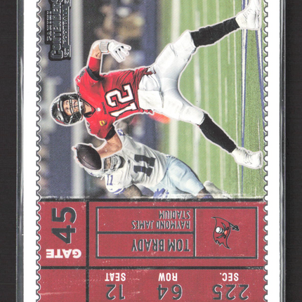 2023 Panini Contenders Game Day Ticket Tom Brady #GDT-TBR