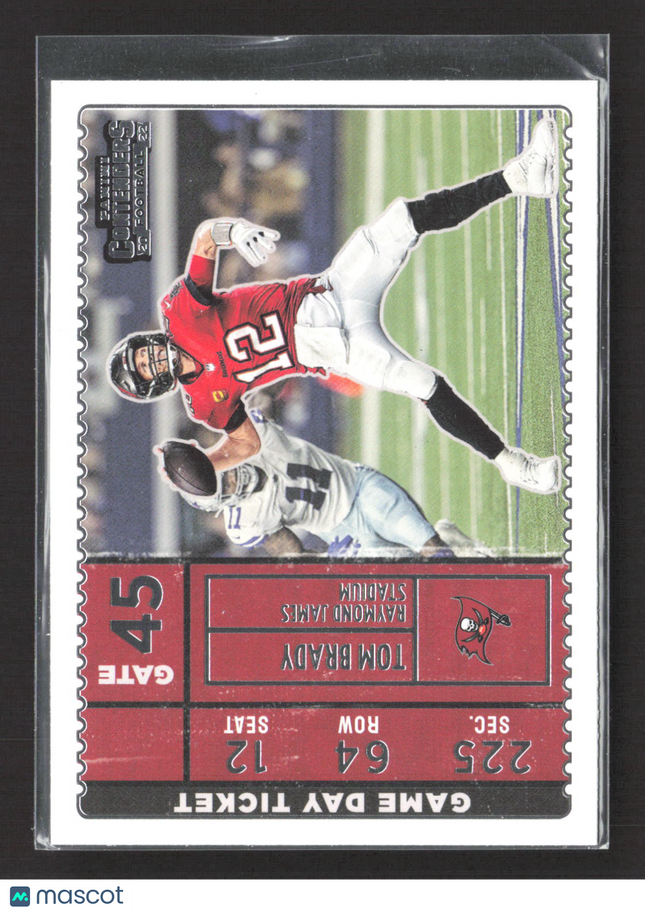 2023 Panini Contenders Game Day Ticket Tom Brady #GDT-TBR