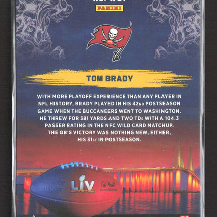 2021 Panini Donruss Road to the Super Bowl Tom Brady #WC1