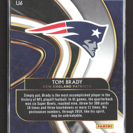 2021 Panini Select Unbreakable Tom Brady #U6