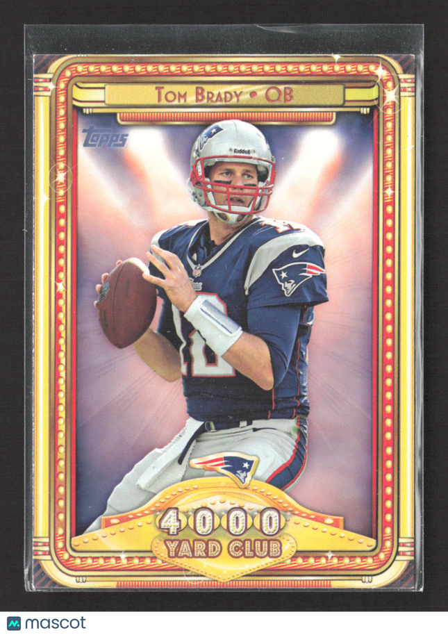 2013 Topps 4000 Yard Club Tom Brady #4