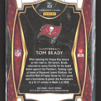 2021 Panini Select Premier Level Tom Brady #101
