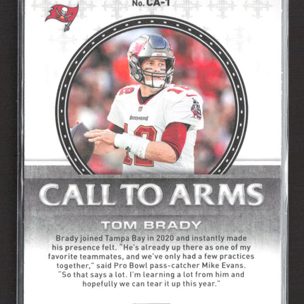 2020 Panini Playoff Call to Arms Tom Brady #CA-1