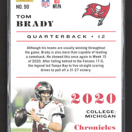 2021 Panini Chronicles Tom Brady #90