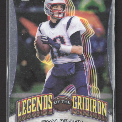 2024 Topps Chrome Legends of the Gridiron Tom Brady #LOG-1