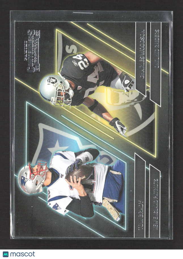 2023 Panini Contenders Football Charles Woodson Tom Brady #CS-BW