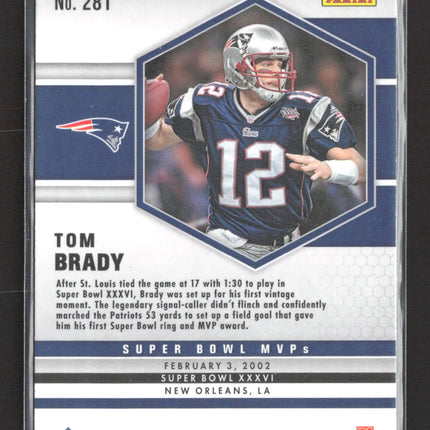 2021 Panini Mosaic Tom Brady #281 Silver