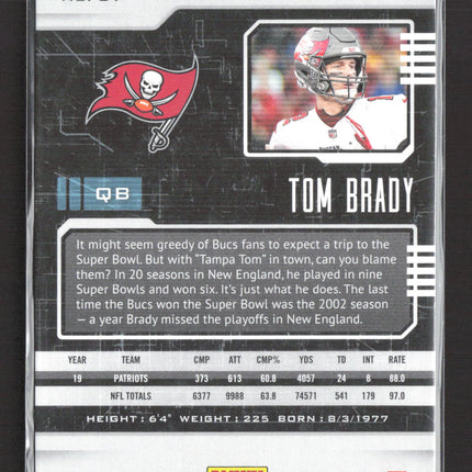 2020 Panini Playbook Tom Brady #87