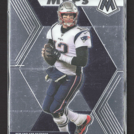 2020 Panini Mosaic Tom Brady #298 Silver Prizm