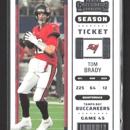2023 Panini Contenders Football Tom Brady #93