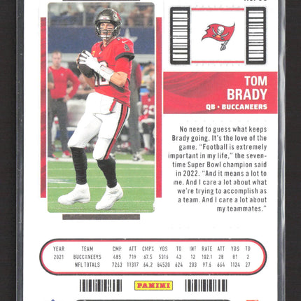 2023 Panini Contenders Tom Brady #93