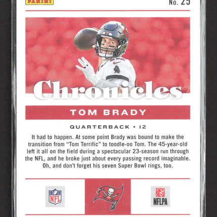 2023 Panini Chronicles Tom Brady #25