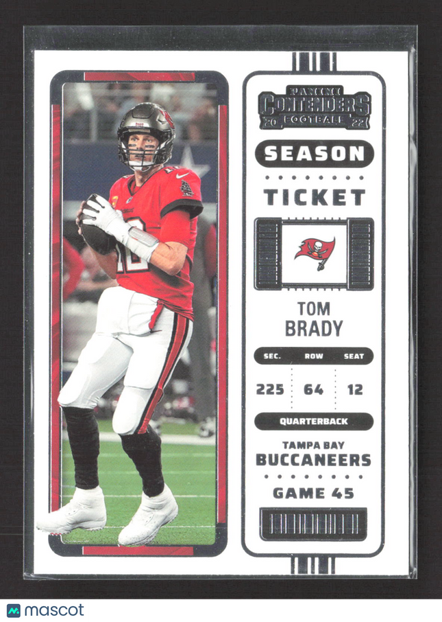 2023 Panini Contenders Football Tom Brady #93 Season Ticket