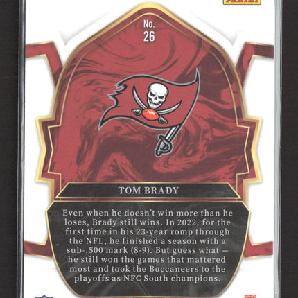 2023 Panini Select Football Concourse Tom Brady #26