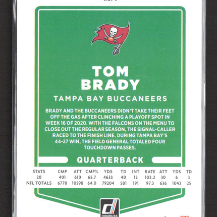 2021 Panini Donruss Tom Brady #1