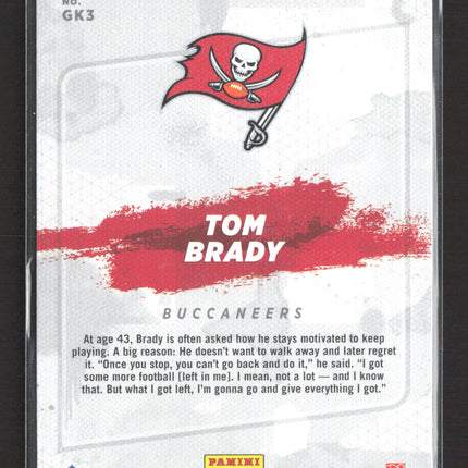 2021 Panini Donruss Gridiron Kings Tom Brady #GK3