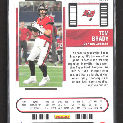 2023 Panini Contenders Football Tom Brady #93