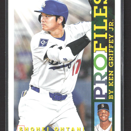 2026 Topps Update Series Profiles Shohei Ohtani Ken Griffey Jr. #TP-1