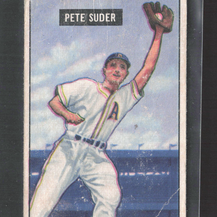 1951 Bowman Pete Suder #154