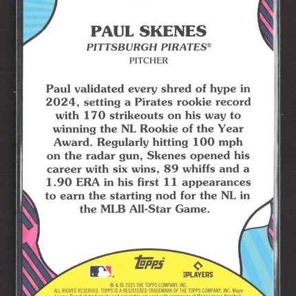 2025 Topps Summer Superstars Paul Skenes #SS-34
