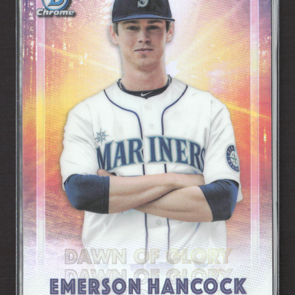 2021 Bowman Chrome Dawn of Glory Emerson Hancock #DOG-4