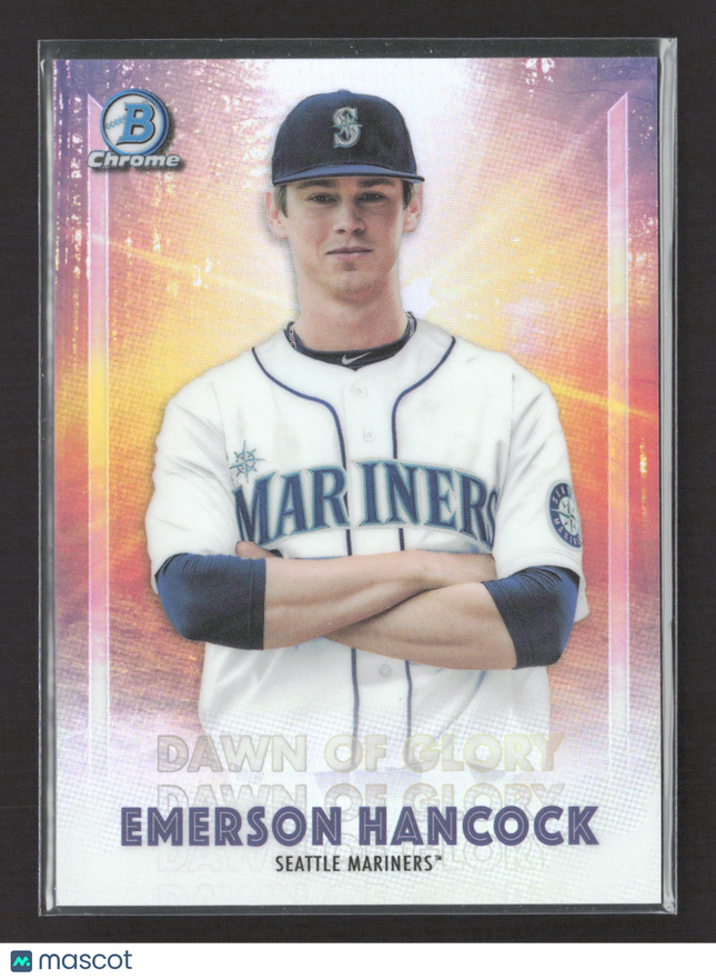 2021 Bowman Chrome Dawn of Glory Emerson Hancock #DOG-4
