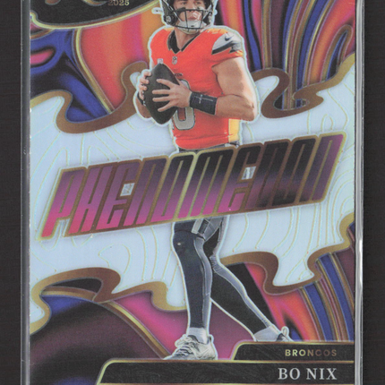 2026 Panini Select Phenomenon Bo Nix #8 Prizm
