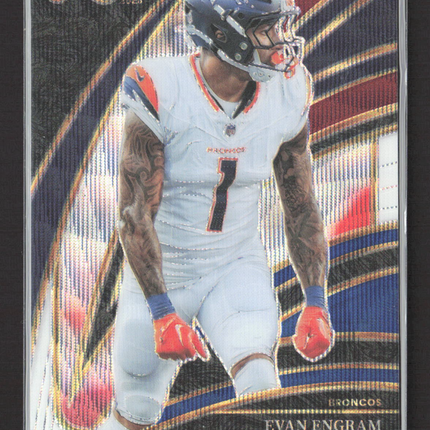 2026 Panini Select Prizm Evan Engram #210 Club Level 209/249