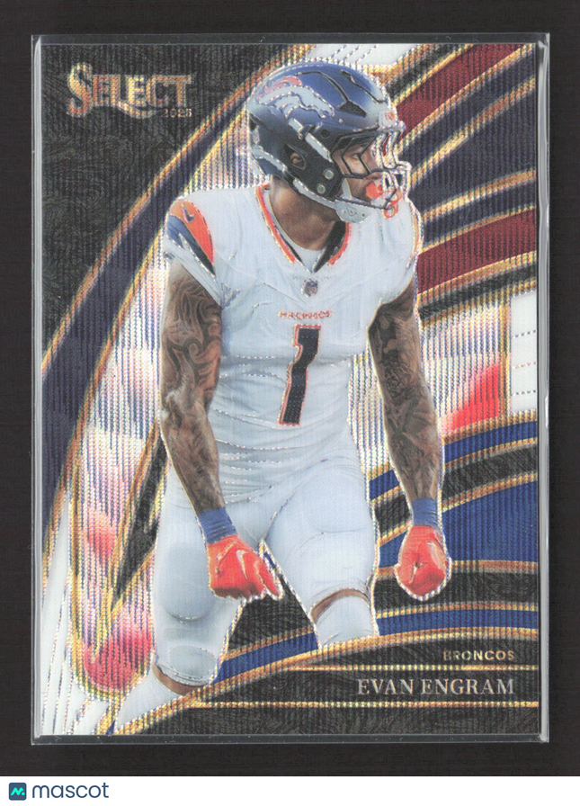 2026 Panini Select Prizm Evan Engram #210 Club Level 209/249
