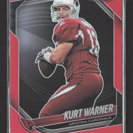 2026 Panini Prizm Black Kurt Warner #1 Red 232/299