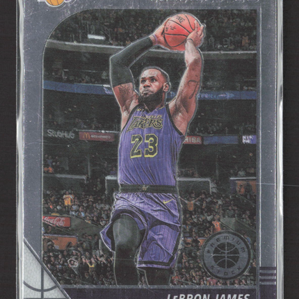 2020 Panini NBA Hoops Premium Stock LeBron James #87