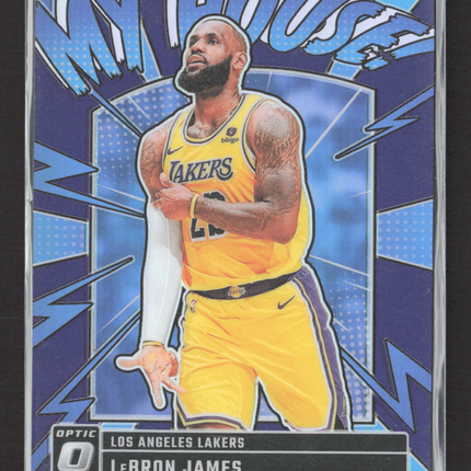 2025 Panini Donruss Optic My House! LeBron James #3 Purple