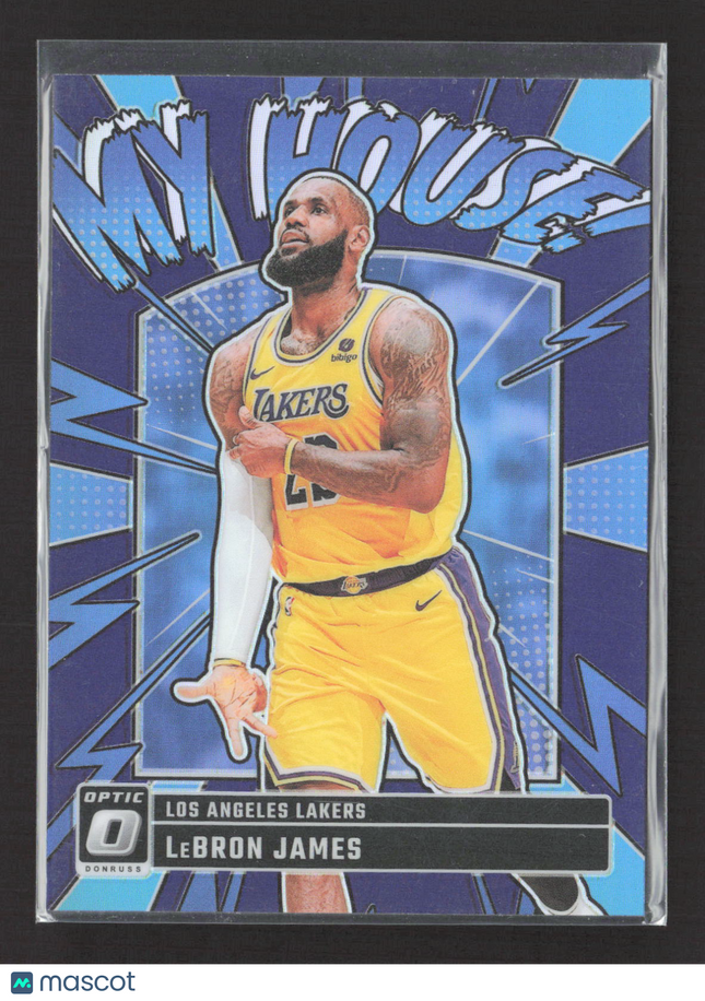 2025 Panini Donruss Optic My House! LeBron James #3 Purple