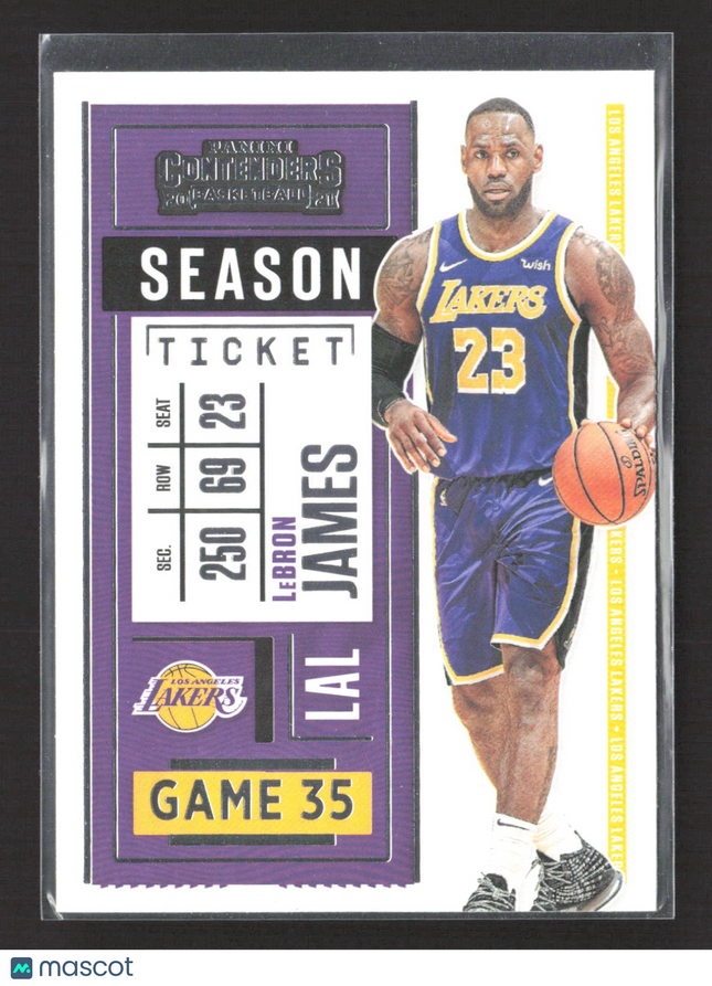 2021 Panini Contenders LeBron James #81