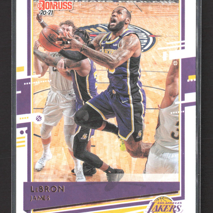 2020 Panini Donruss Basketball LeBron James #12