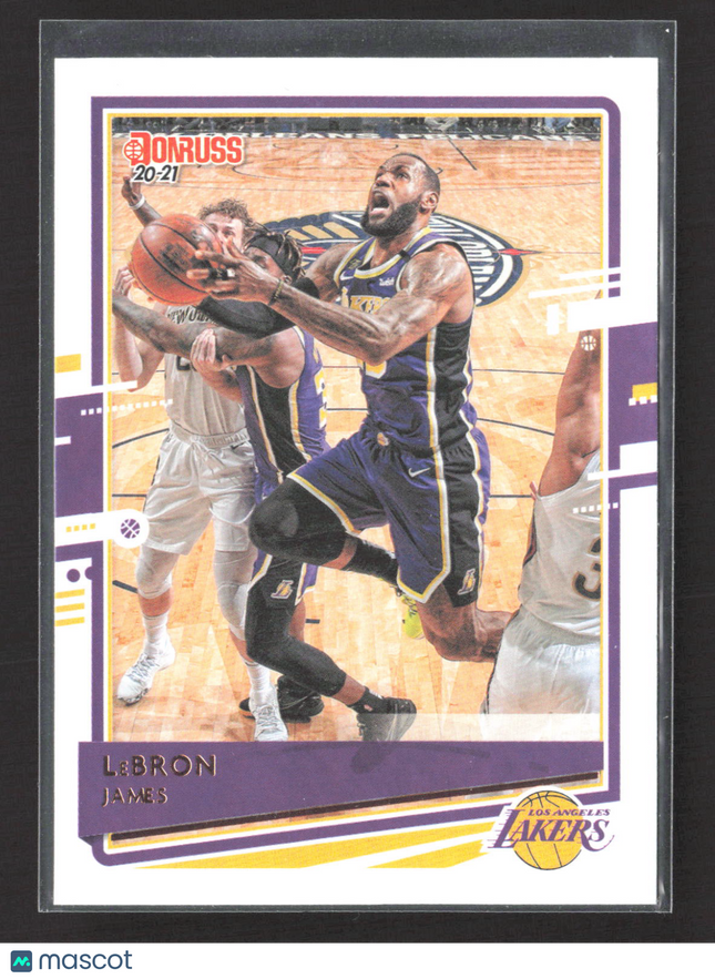 2020 Panini Donruss Basketball LeBron James #12