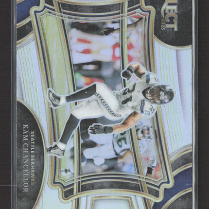 2024 Panini Select Prizm Field Level Kam Chancellor #387 Silver