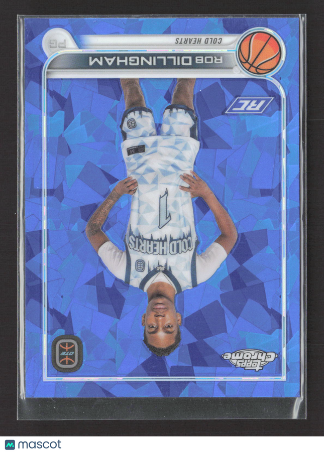 2023 Topps Chrome OTE Rob Dillingham #43 Sapphire