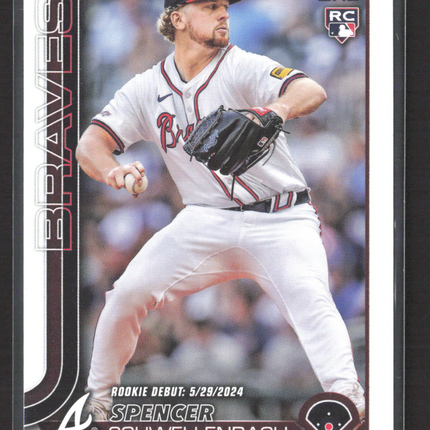 2025 Topps Update Series Spencer Schwellenbach #US327 RC