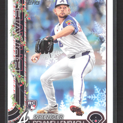 2025 Topps Holiday Spencer Schwellenbach #H199 RC