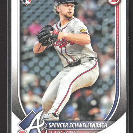 2025 Topps Bowman Spencer Schwellenbach #78 RC