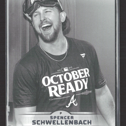 2025 Topps Stadium Club Spencer Schwellenbach #93 Black and White