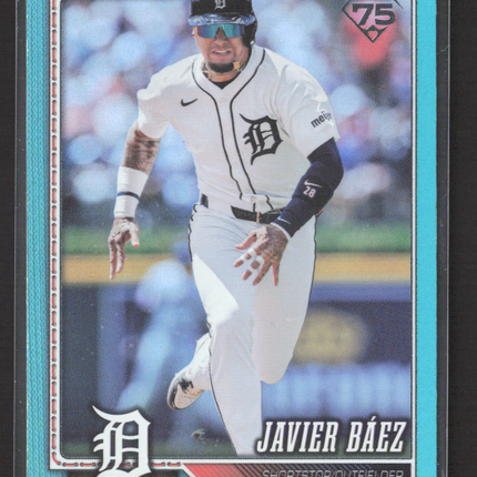 2026 Topps Series One Javier Baez #144 Aqua