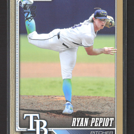 2024 Topps Series 1 Ryan Pepiot #313 Gold /2026