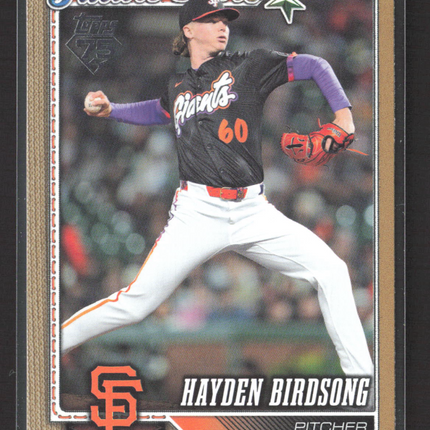 2026 Topps Series One Hayden Birdsong #296 Gold /2026