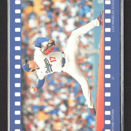 2024 Topps Heritage Ready, And Action! Shohei Ohtani #RA-SO Blue Border